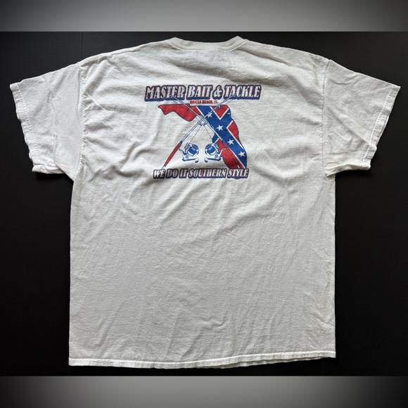Other - Vintage Y2K “Master Baiter & Tackle” T-Shirt – Bonita Beach, FL – Size XXL